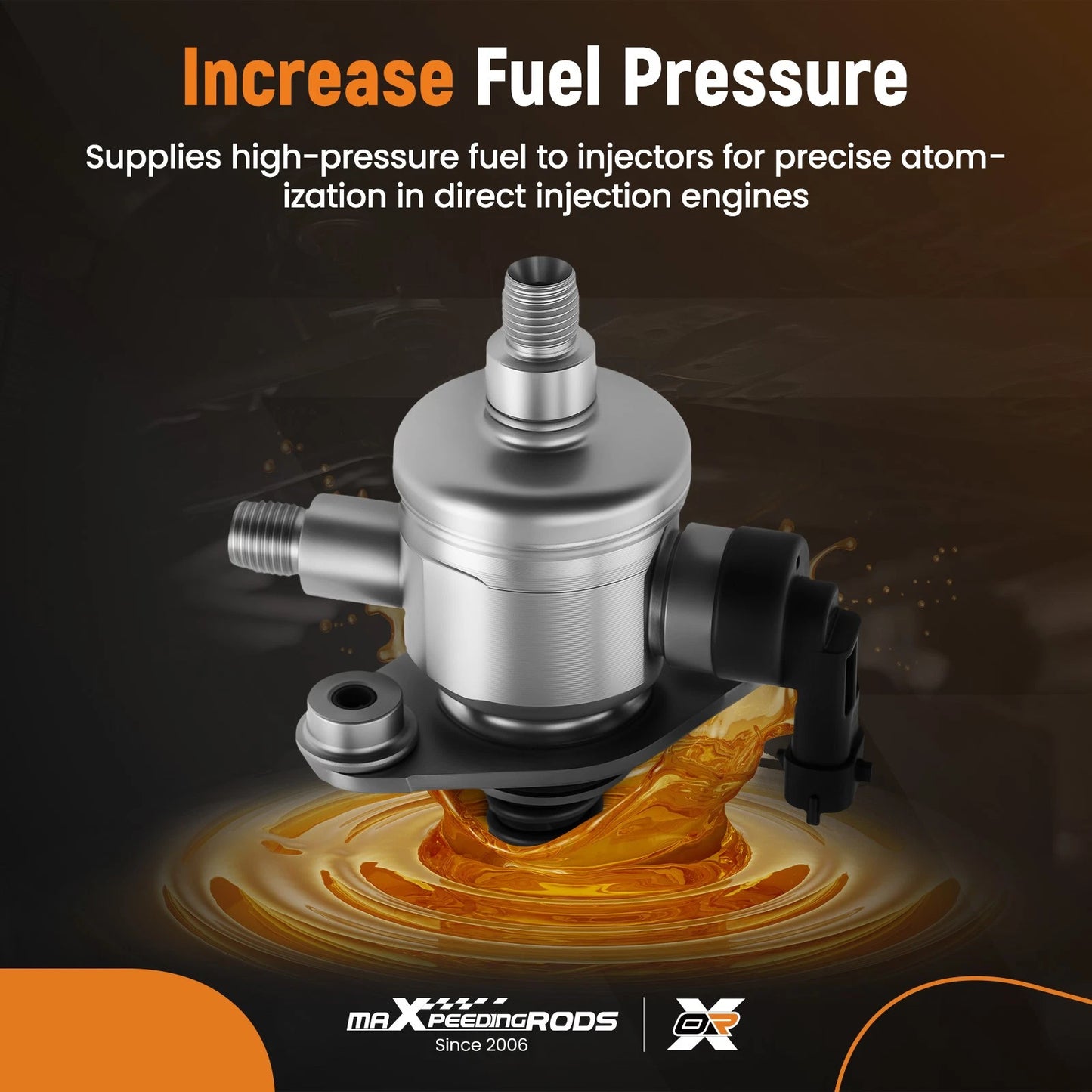 High Pressure Fuel Pump for Buick Cadillac Chevrolet GMC (3.0L 3.6L 12641740)