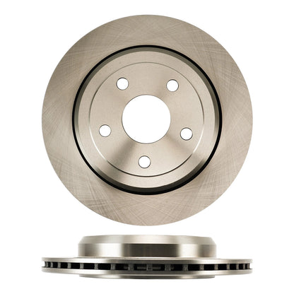 2x Vented Coated Rear 13" Brake Rotor for 2011–2020 Grand Cherokee Durango