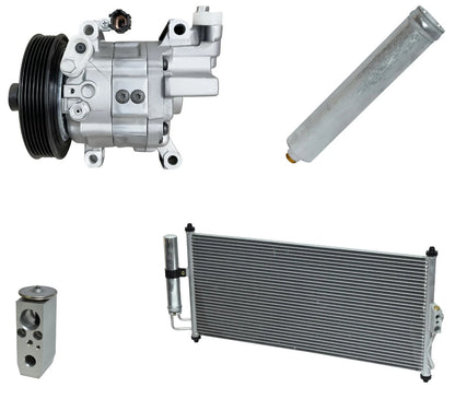 AC Compressor Kit With Condenser for Nissan Sentra 1.8L (2004–2006)