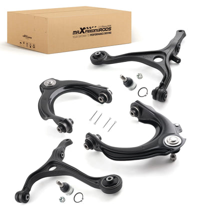 Front Upper Lower Control Arms w/Ball Joint for Acura TSX (2004–2008)