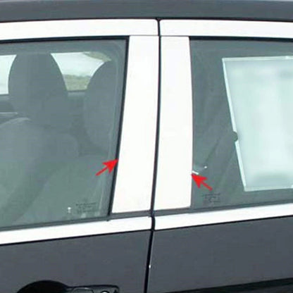Luxury FX Chrome Pillar Post Trim 4pc for Dodge Magnum (2005–2008)
