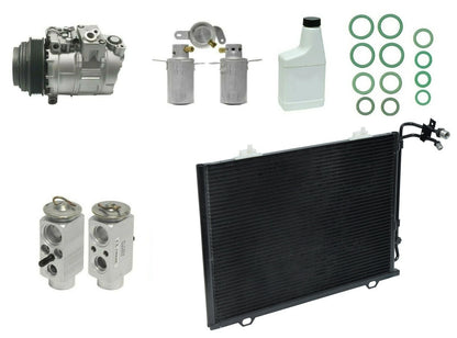 AC Compressor Kit With Condenser Replacement for Chevrolet Captiva (2006–2018)