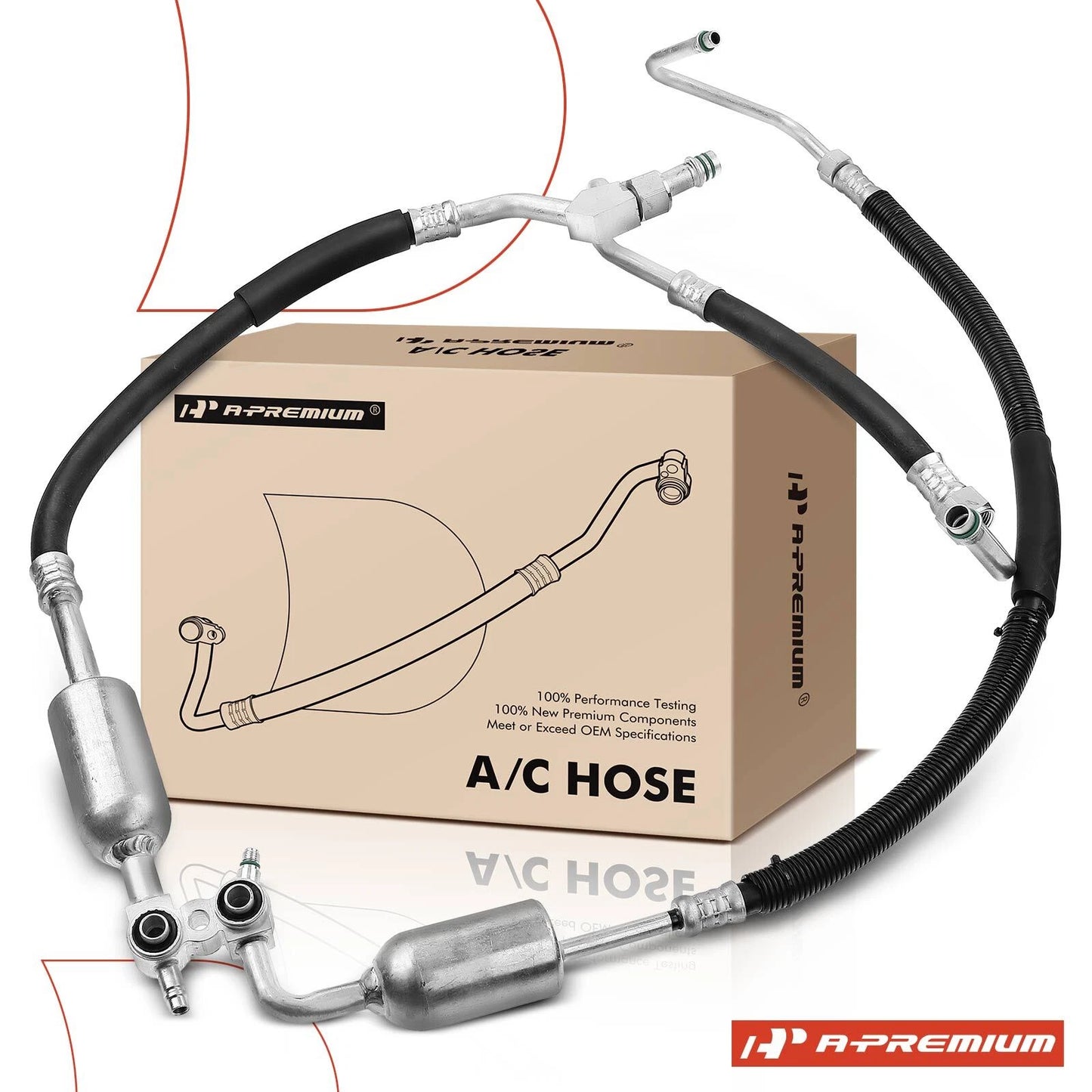 A/C Suction & Discharge Line Hose for Chevy Tahoe GMC Yukon (1996–2000)