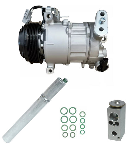 AC Compressor Kit Replacement for Fiat 500X 2.4L (2016–2016)