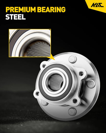 Front Wheel Bearing Hub for Isuzu i-350 & i-370 (2004–2008), GMC Canyon (2007–2008)