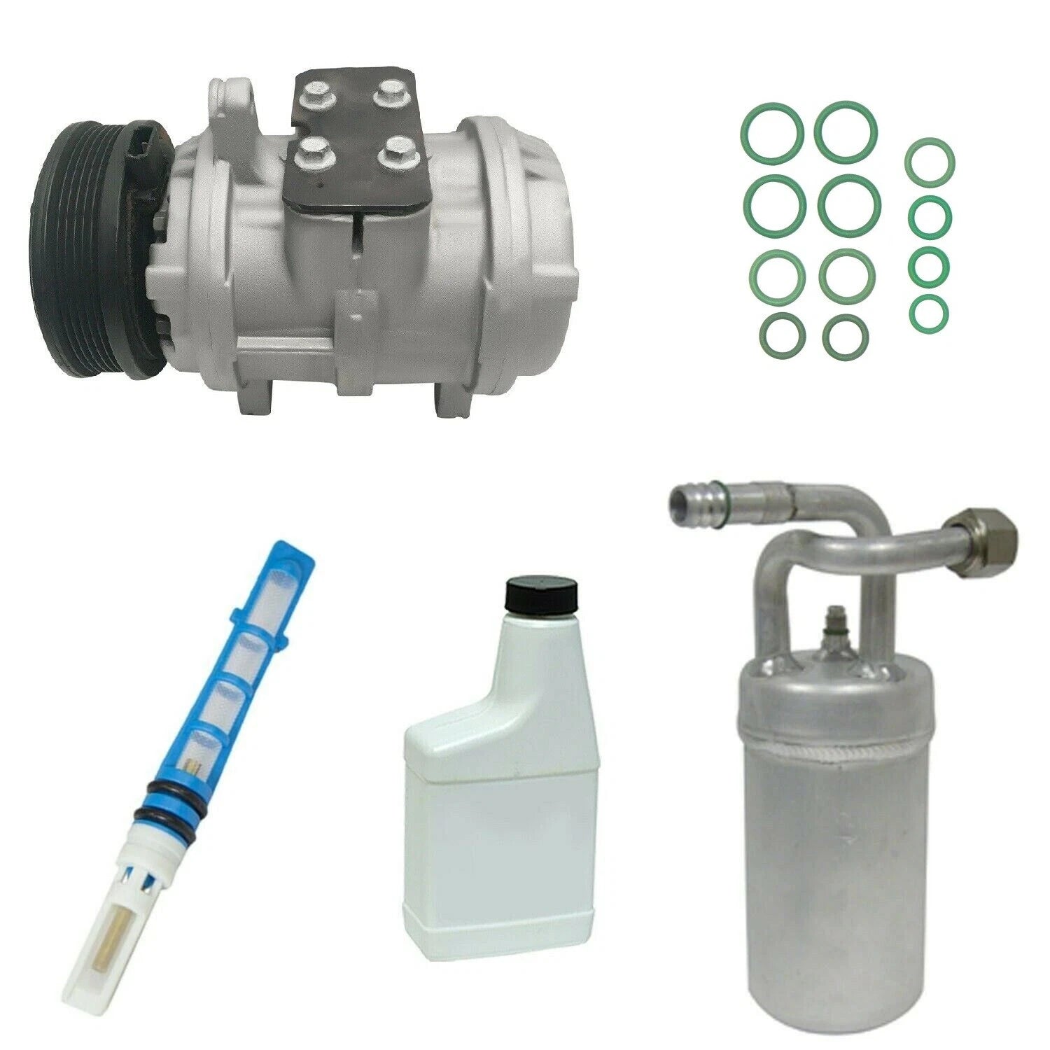 A C Compressor Kit Heavy Duty for Nissan Navara D40 (2005–2015)