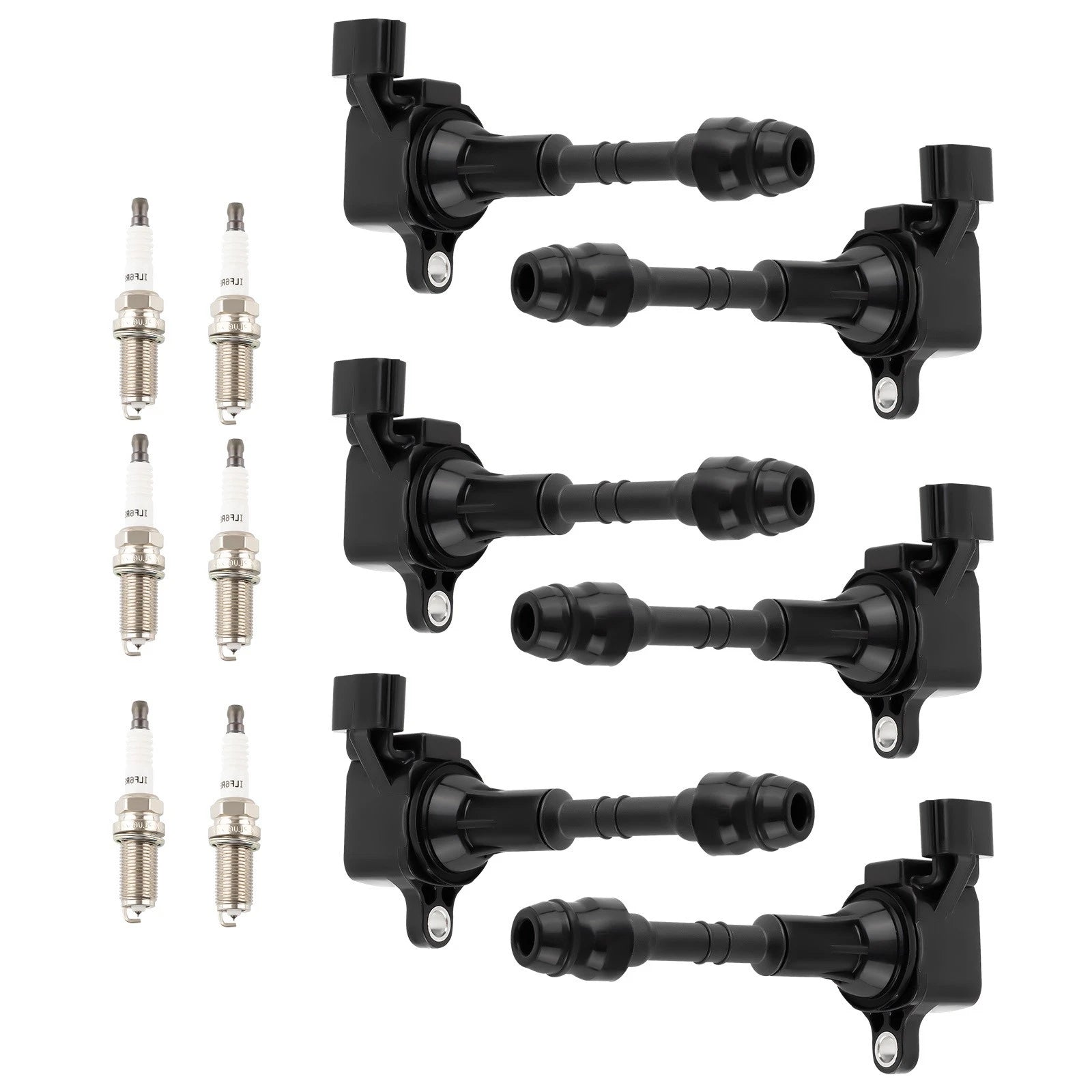 Ignition Coil & Spark Plug Kit for Infiniti I35 QX4 Nissan Xterra Quest (1999–2004)