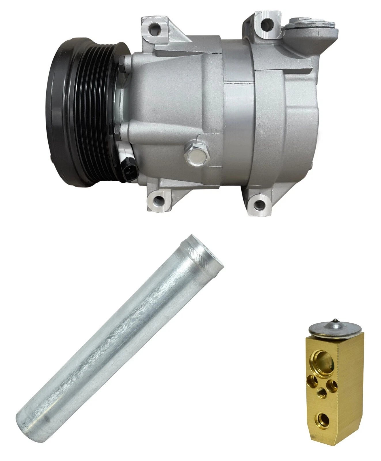 AC Compressor Kit Replacement for Chevrolet Aveo 1.6L (2004–2005)