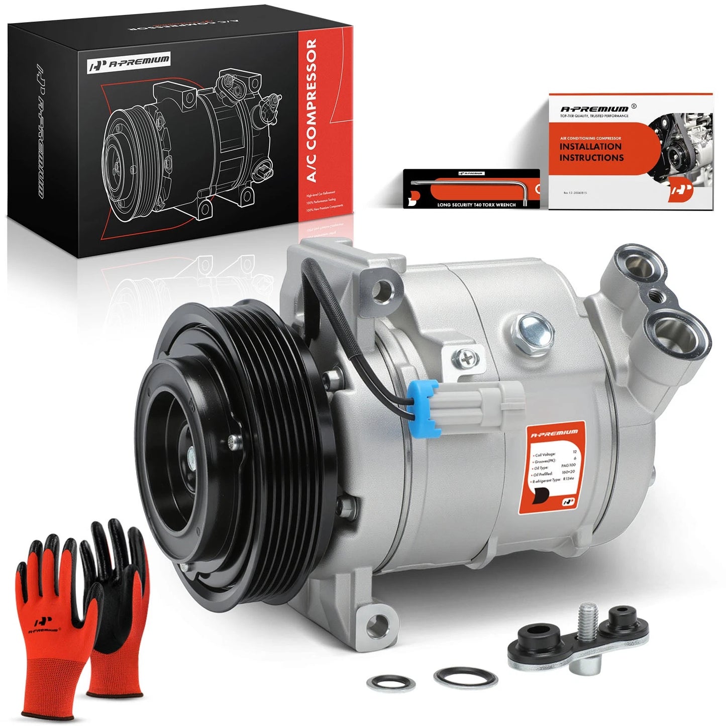 A/C Compressor with Clutch for Chevrolet Sonic (2012)