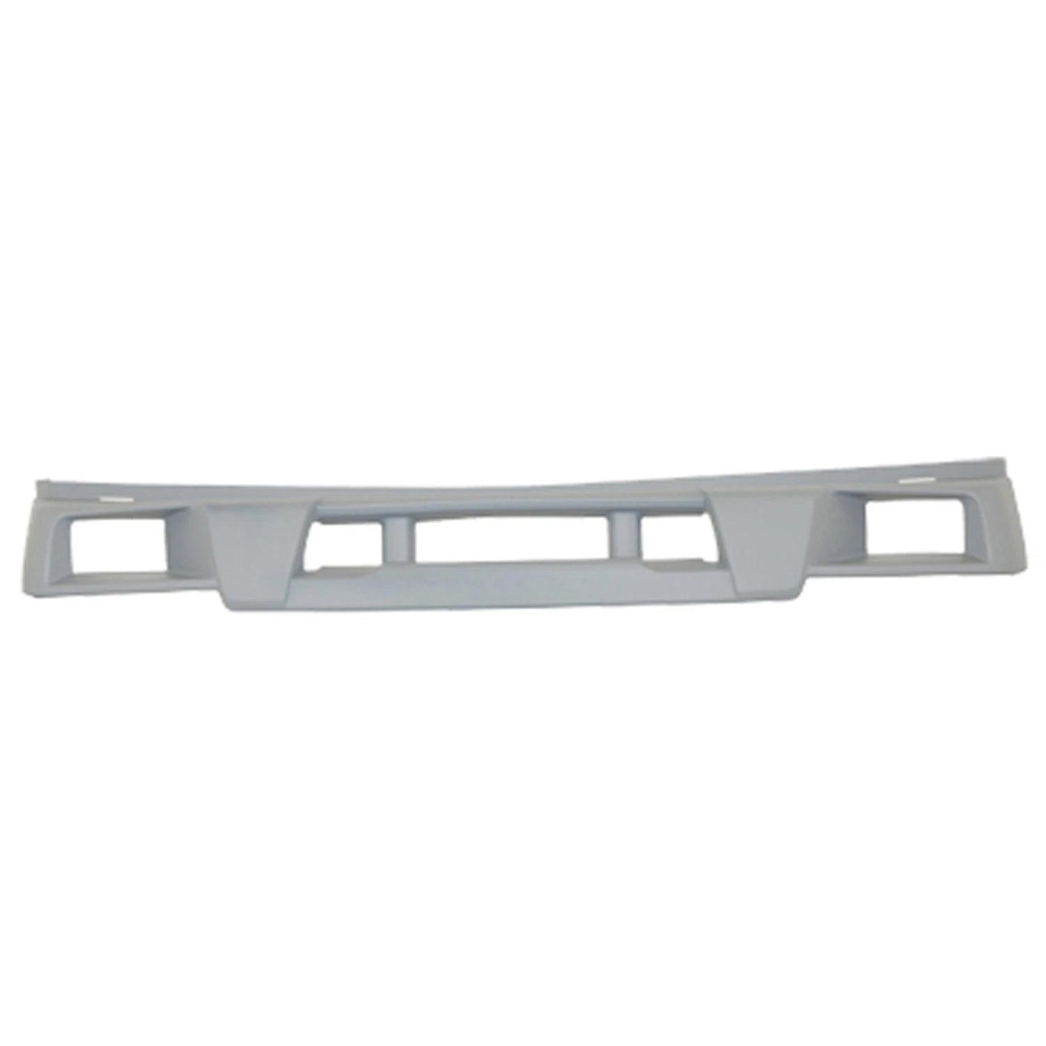 Replacement Gray Textured Front Lower Bumper Cover w/Fog Light Holes