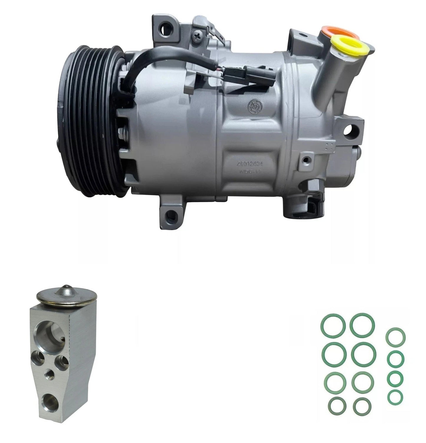 AC Compressor Kit Replacement for Nissan Sentra SR Turbo 1.6L (2019–2019)