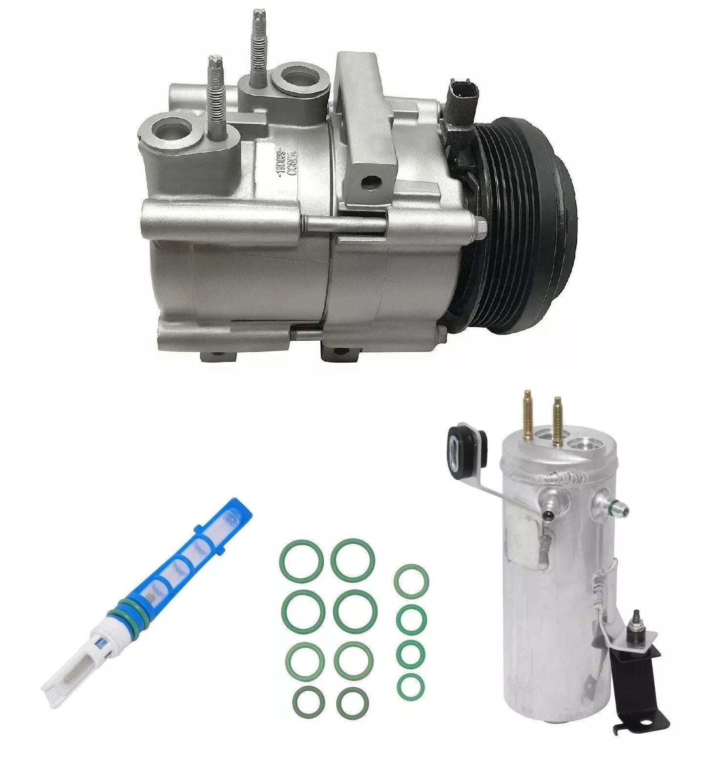 AC Compressor Kit Replacement for Ford Explorer 4.6L V8 (2008–2009)