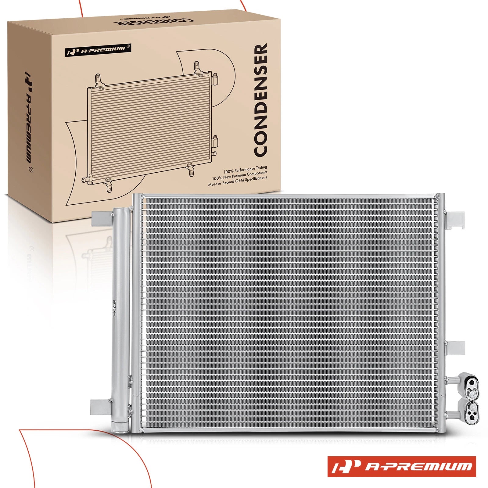 A/C Condenser with Bracket & Receiver Drier for Chevrolet Corvette (2014–2019)