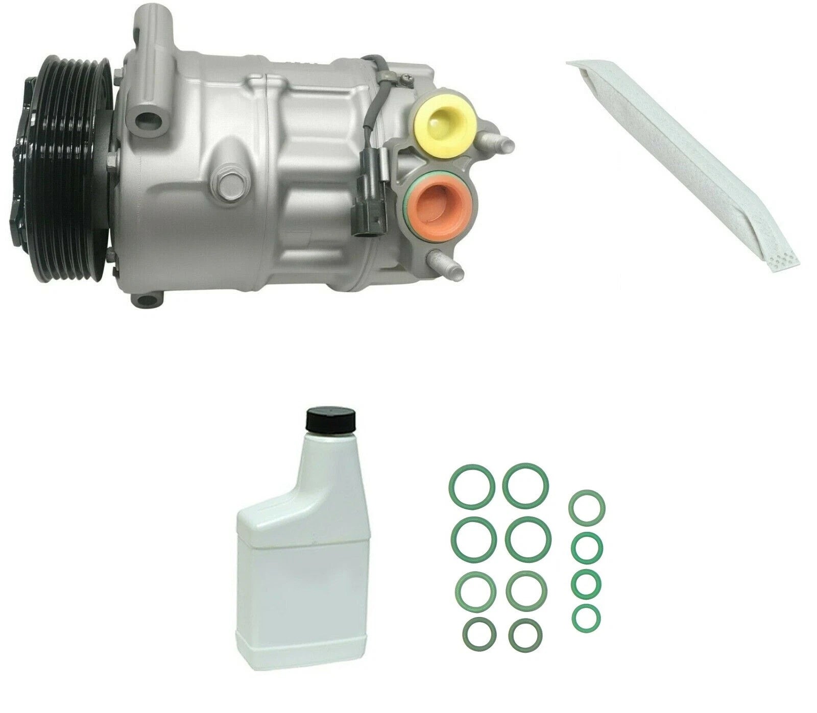 AC Compressor Kit Replacement for Jaguar XFR XJ XF (2010–2016)