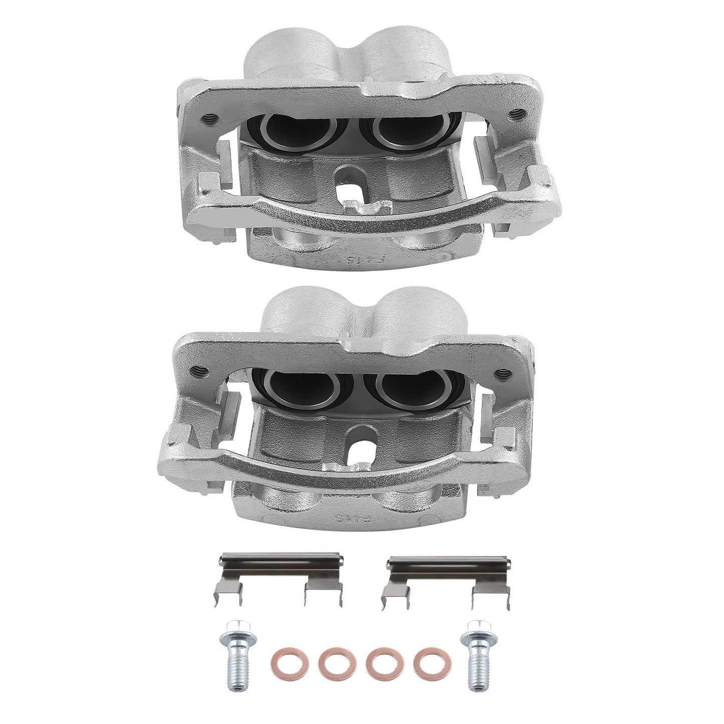 Front Brake Calipers Kit With Bracket for Cadillac Escalade ESV (2015–2020)