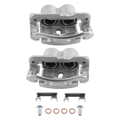 Front Brake Calipers Kit With Bracket for Cadillac Escalade ESV (2015–2020)