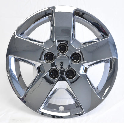 Chrome Bolt-On Wheel Covers Front for 2008–2012 Chevy Malibu (Qty 16)