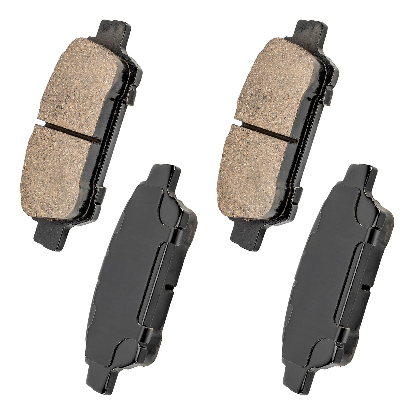 Ceramic Rear Brake Pads for Toyota Sienna 2004–2010 (3.3L 3.5L)