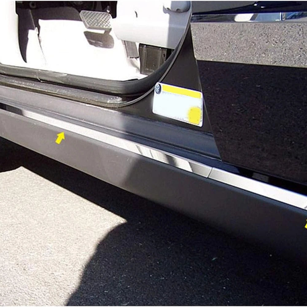 Luxury Door Sill Rocker Trim 1 5/8 Front Rear Set for Saturn Vue (2003–2007)