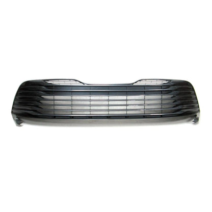 Replacement Gray Painted Polypropylene Front Lower Grille w/o Park Sensor Holes