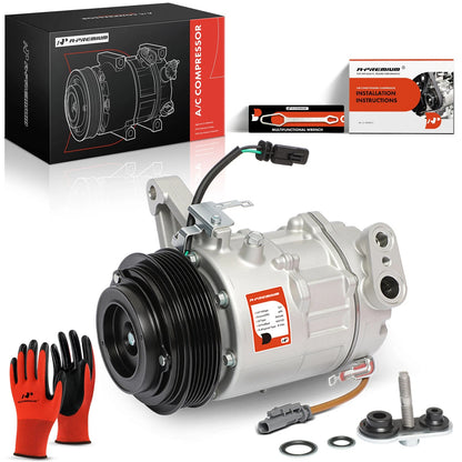 A/C Compressor with Clutch for Chevy Equinox (2012–2016) Impala (2012–2014)