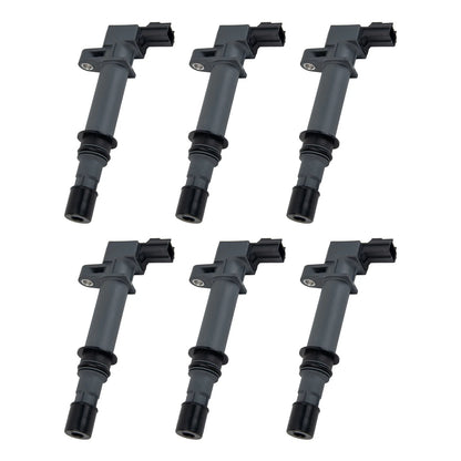 6 Ignition Coil Set for Dodge Ram 1500 4.7L (2002–2007) and Dakota (2004–2007)