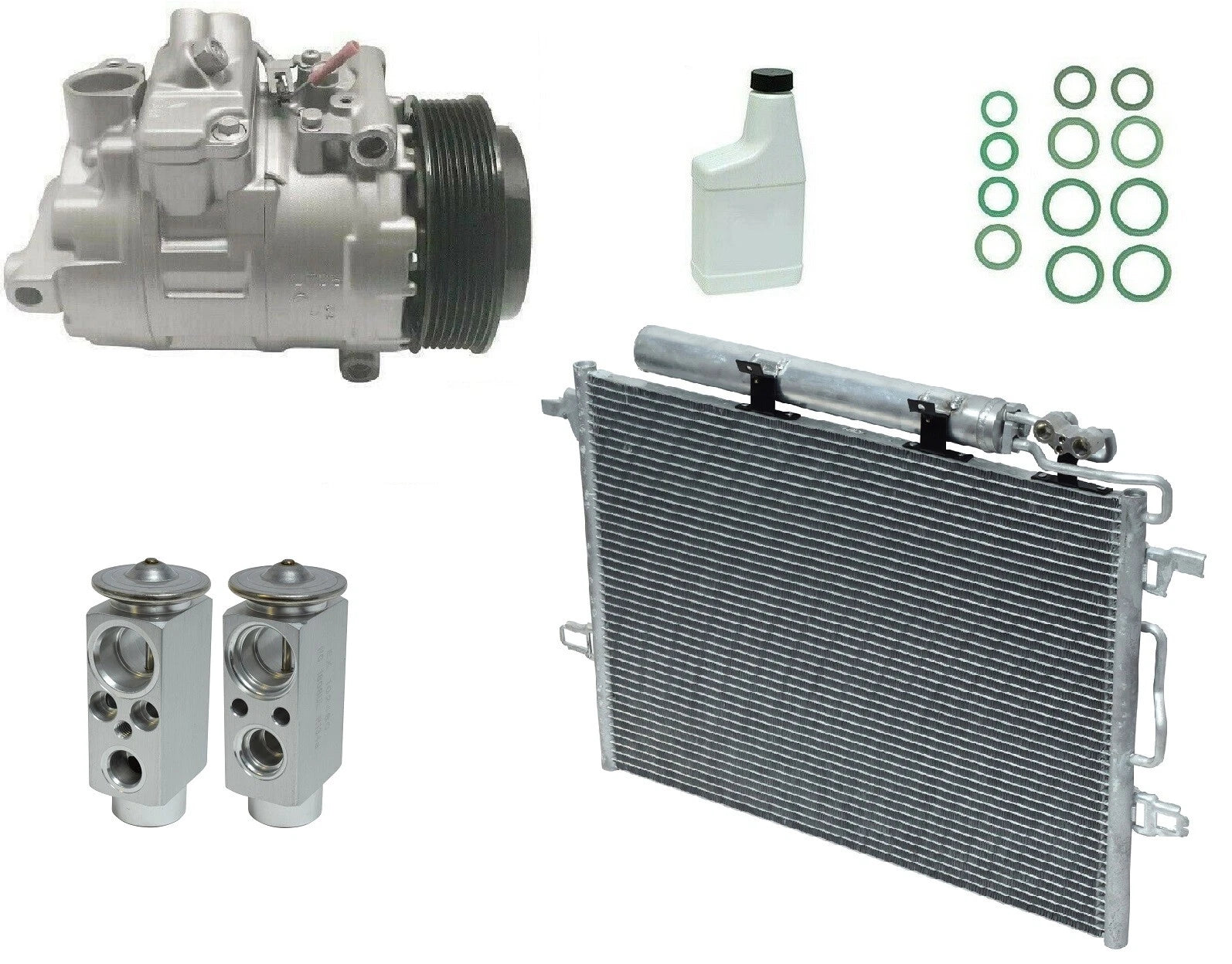 Complete A/C Compressor Kit With Condenser for Ford Ranger (2011–2018)