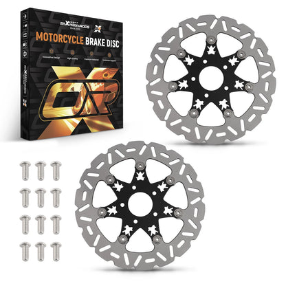 Front Brake Rotor Disc for Harley Davidson Dyna Touring Street Glide (2000–2017)