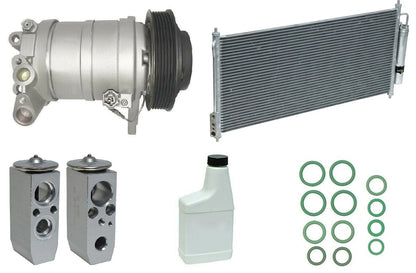 AC Compressor Kit with Condenser for Nissan Navara D40 (2005–2015)