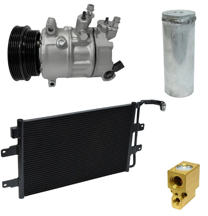 A/C Compressor Kit With Condenser for Volkswagen Beetle 2.5L (2010–2011)