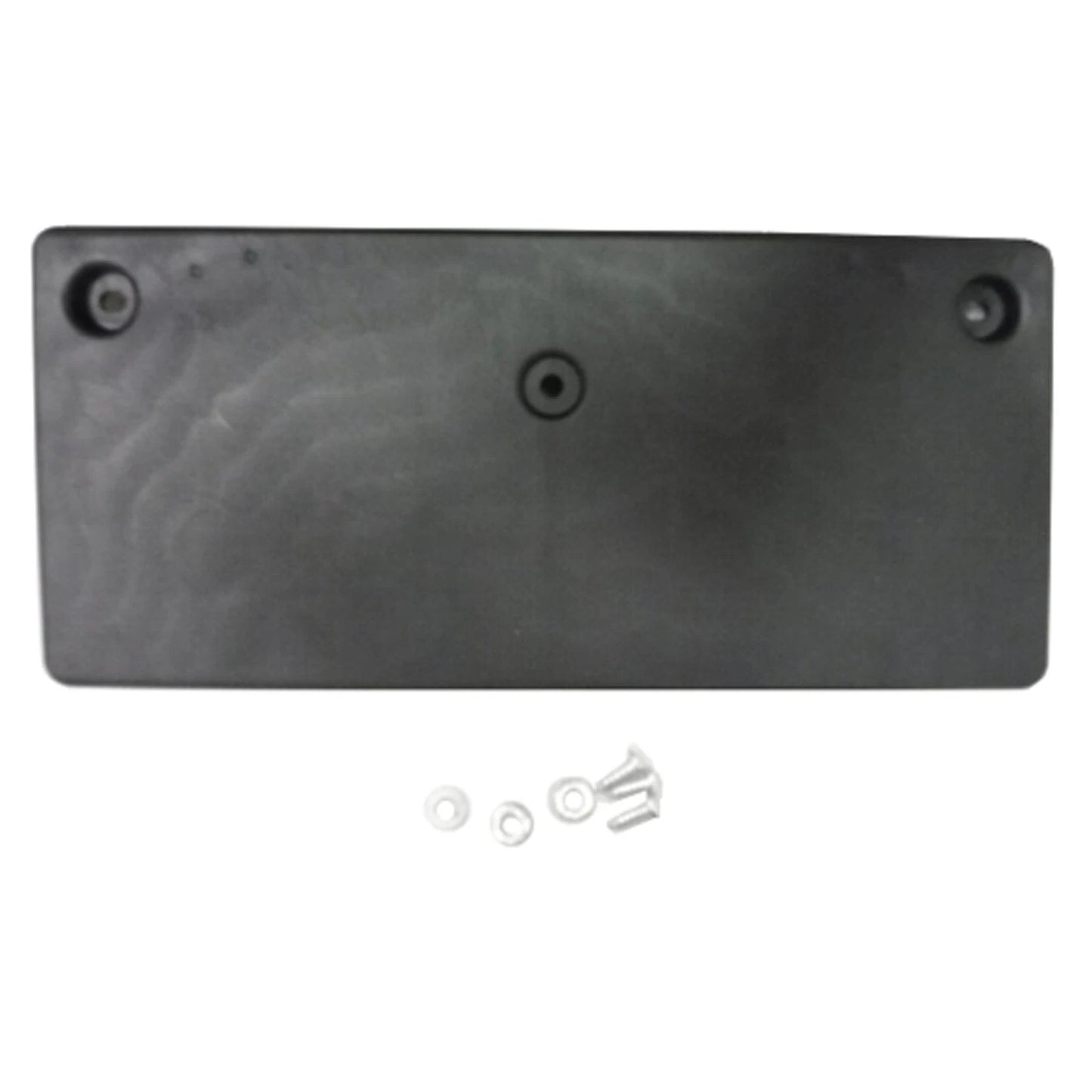 Replacement Polypropylene Front License Plate Bracket w/Mounting Hardware