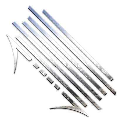 12pc Chrome Arrow Accent Trim Kit for Ford Fusion (2006–2012)
