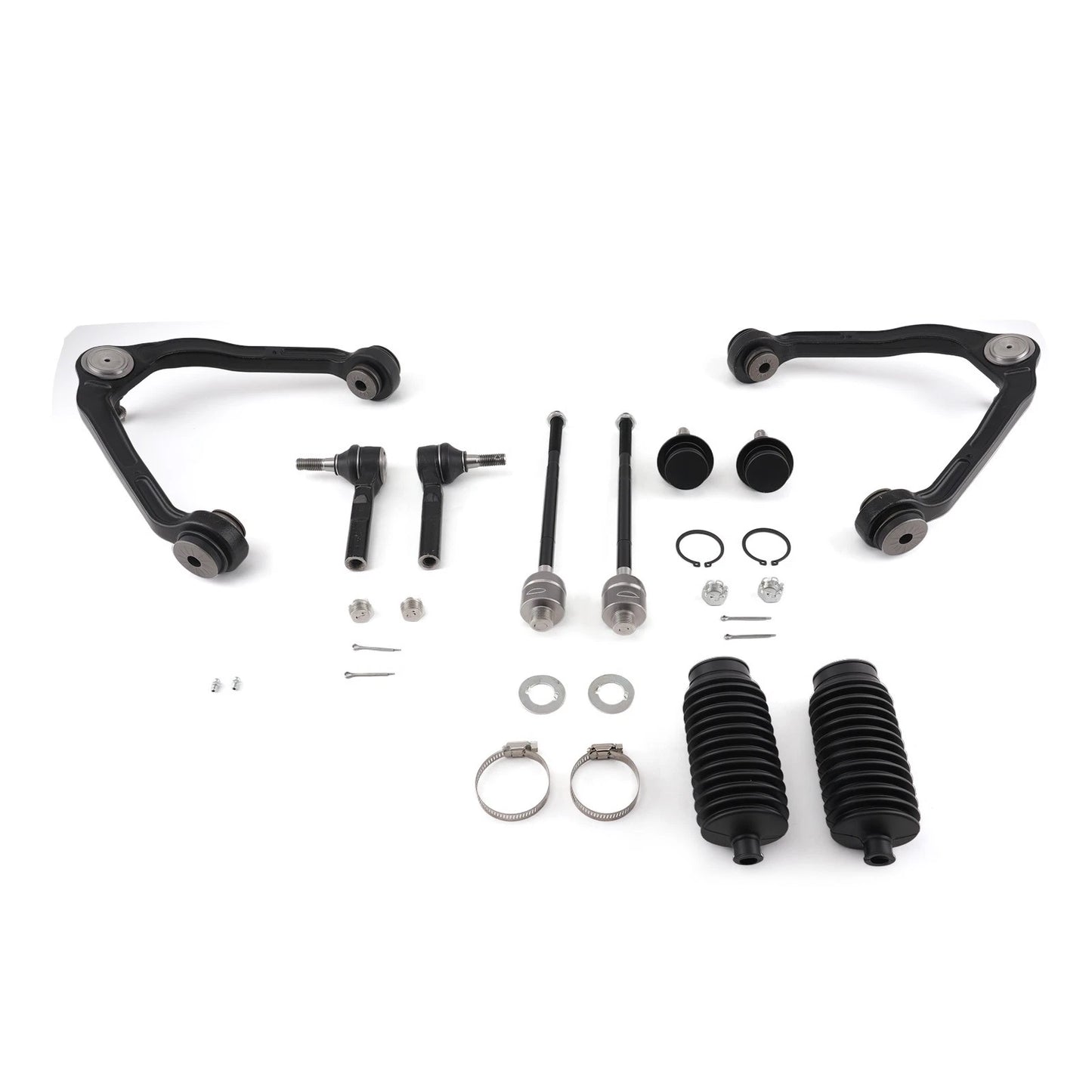 Front Upper Control Arm with Ball Joint & Tie Rod Assembly for Chevy Express 2500 (2015–2017)
