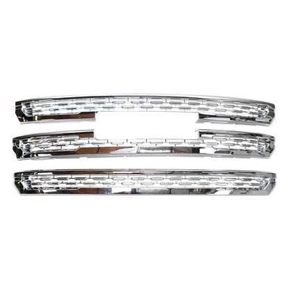 3pc Grille Overlay Replacement for 2020–2021 GMC Acadia Chrome