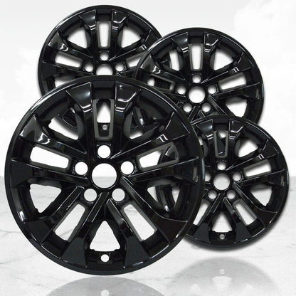 17" 4pc Gloss Black Wheel Skins (Set of 4) for 2019-20 Hyundai Santa Fe