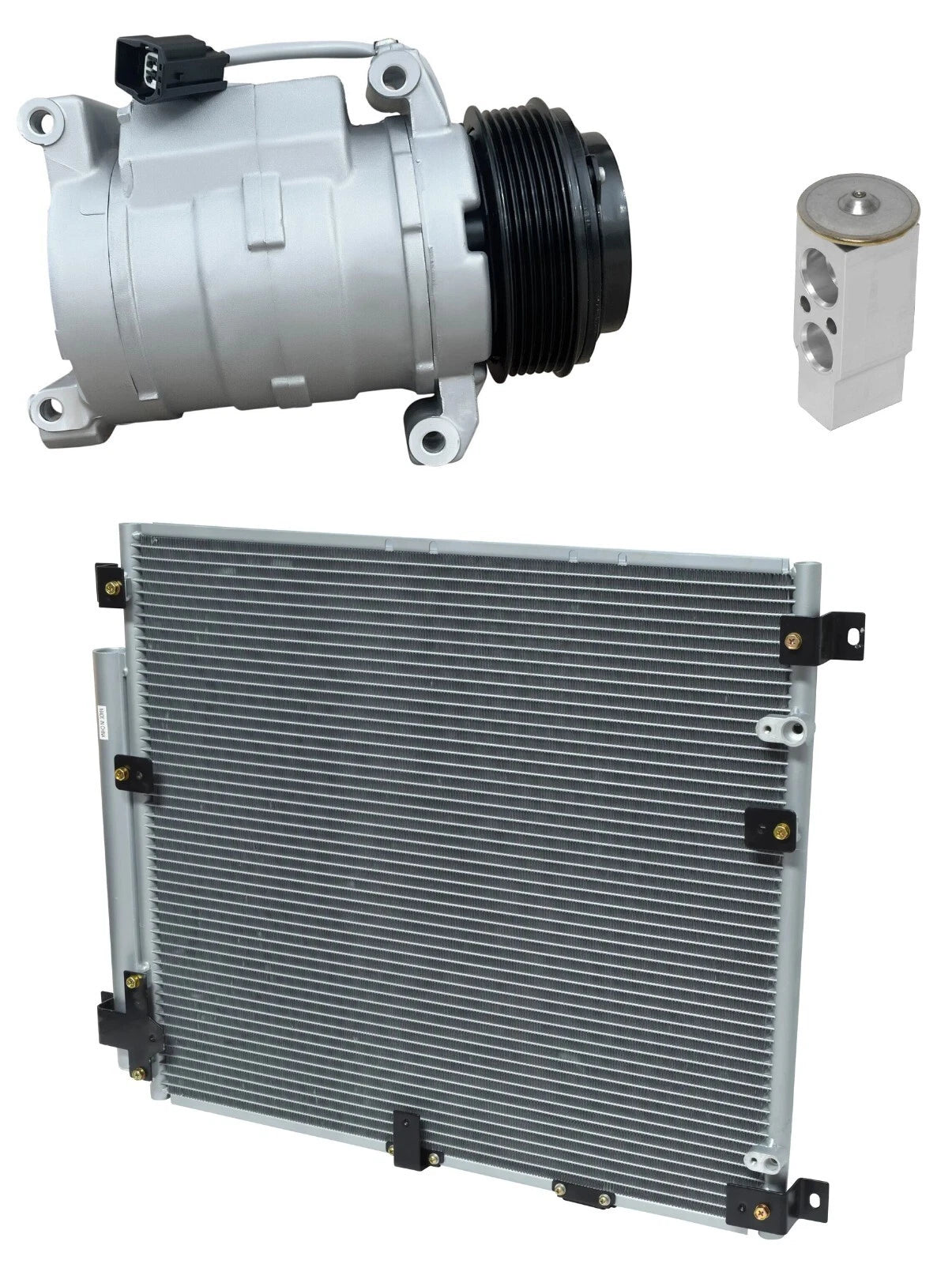 AC Compressor Kit With Condenser for Cadillac SRX 3.6L (2006–2009)