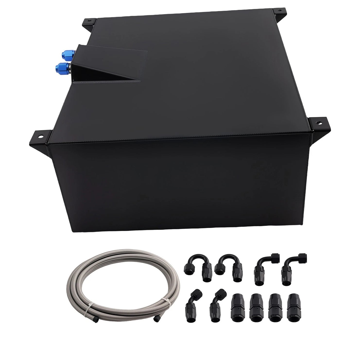 20 Gal Aluminum Racing Tank with Line Kit for Hot Rod Street Racing (2019–2024)