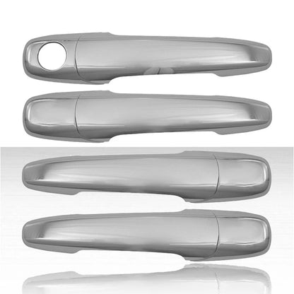 4dr Door Handle Cover Set for 2007-2010 Ford Edge - Chrome - ARFD164