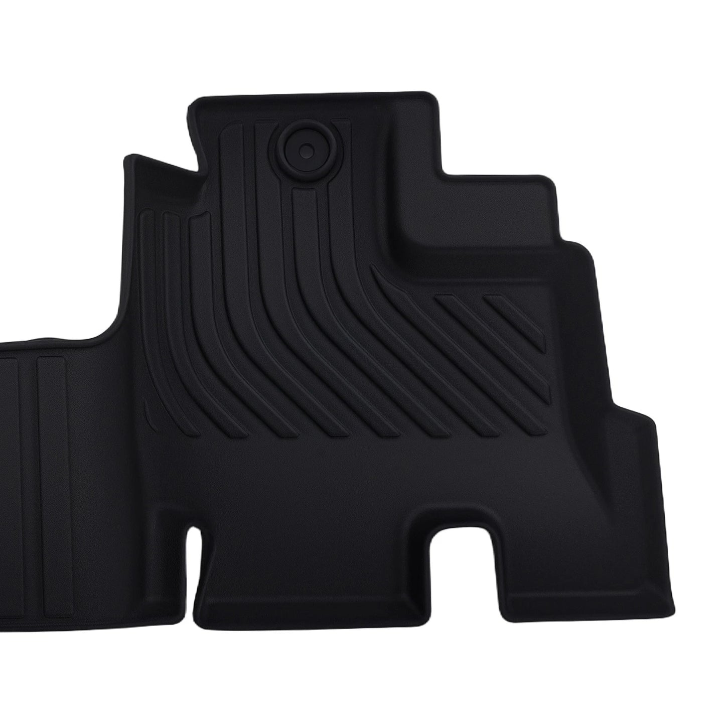 Black TPE Rubber Floor Mats Liner for Jeep Wrangler Unlimited (2014–2017)