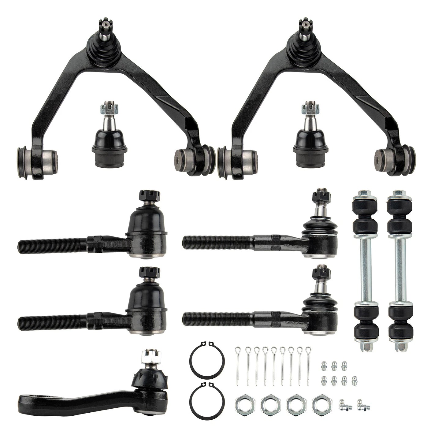 Front Upper Control Arms & Tie Rods Kit for Ford F-150 Expedition (2015–2020)