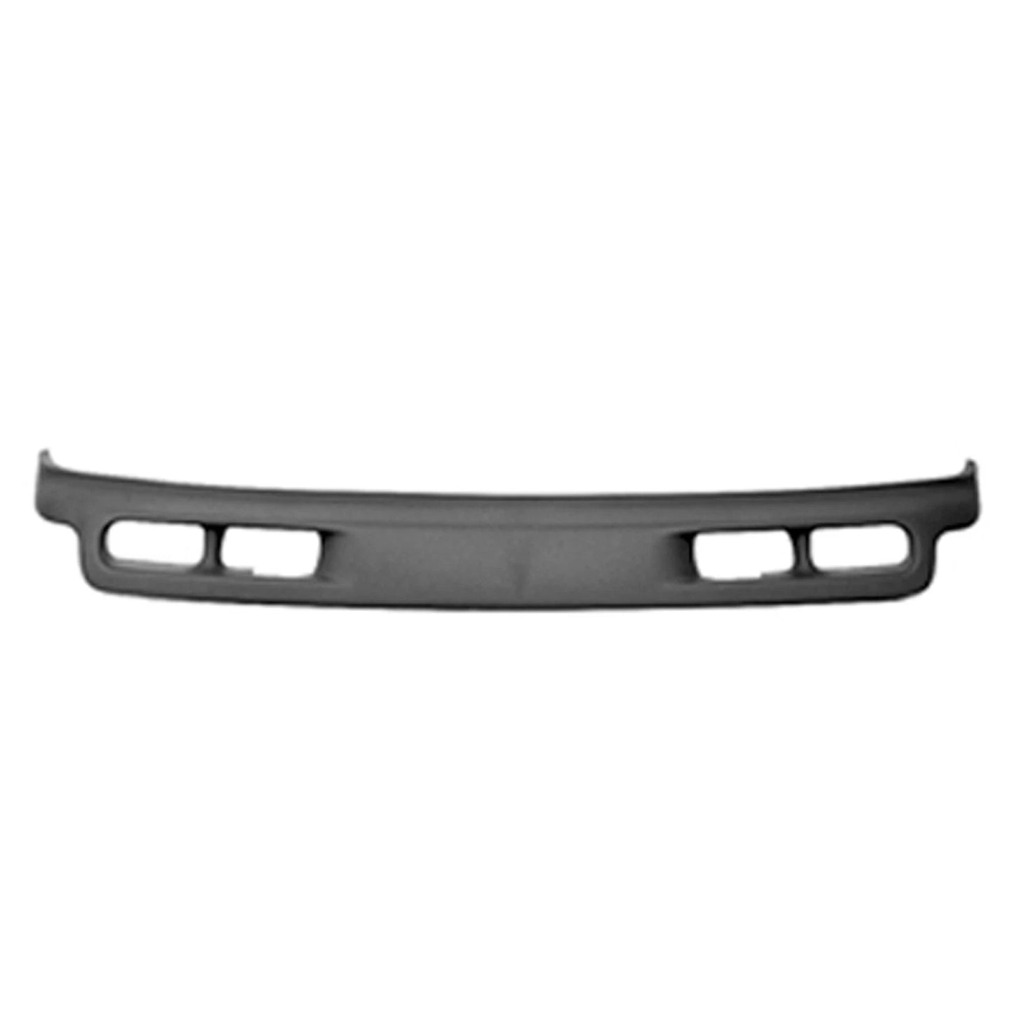 Replacement Gray Front Air Deflector w/Fog Light Holes w/Tow Hook Holes