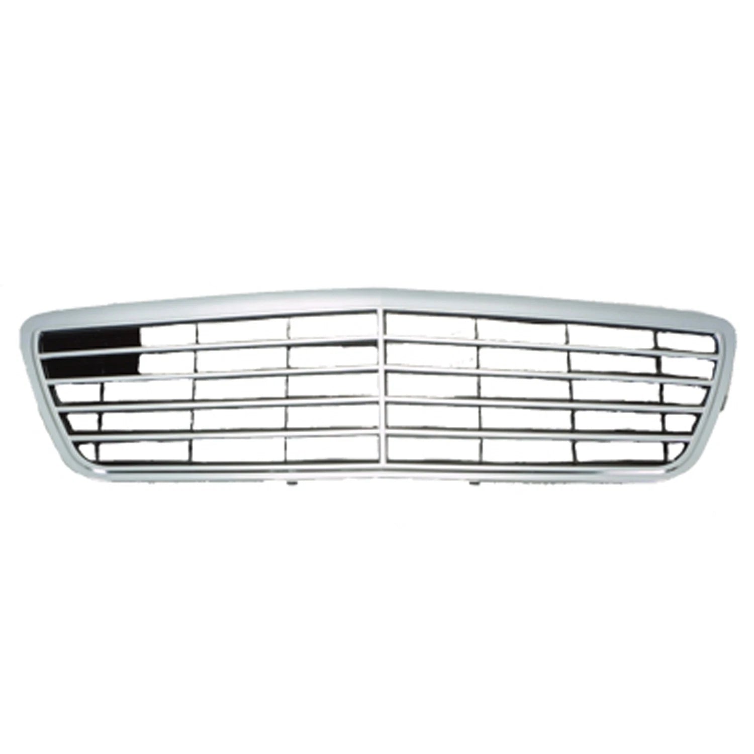 Replacement Black Chrome Grille Repair Part For 2000-2003 Mercedes E320