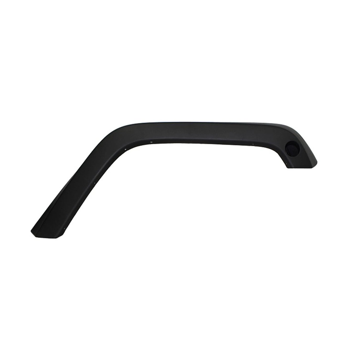 Replacement Black Textured Polypropylene Passenger Side Front Fender Flare