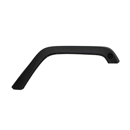 Replacement Black Textured Polypropylene Passenger Side Front Fender Flare