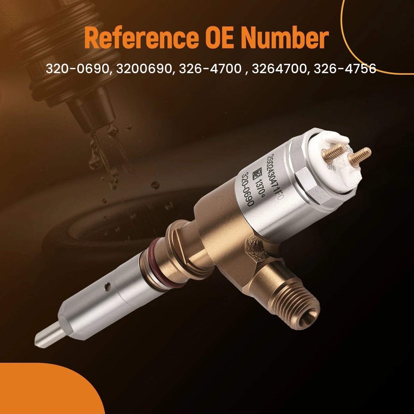 Direct Fit Fuel Injector for CAT C6.4 (2017–2021)