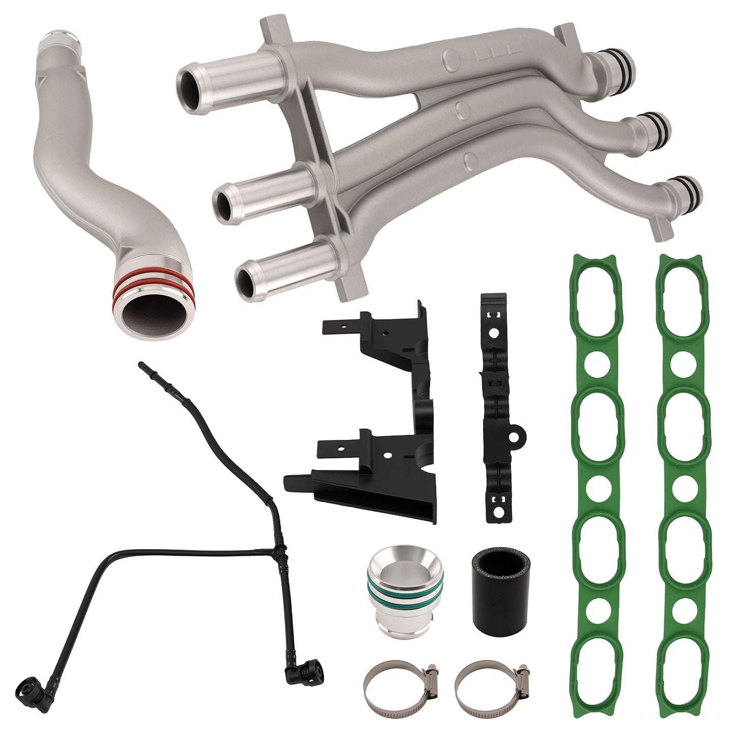 Coolant Line Kit for Porsche Cayenne S/Turbo 4.5L (2003–2006)