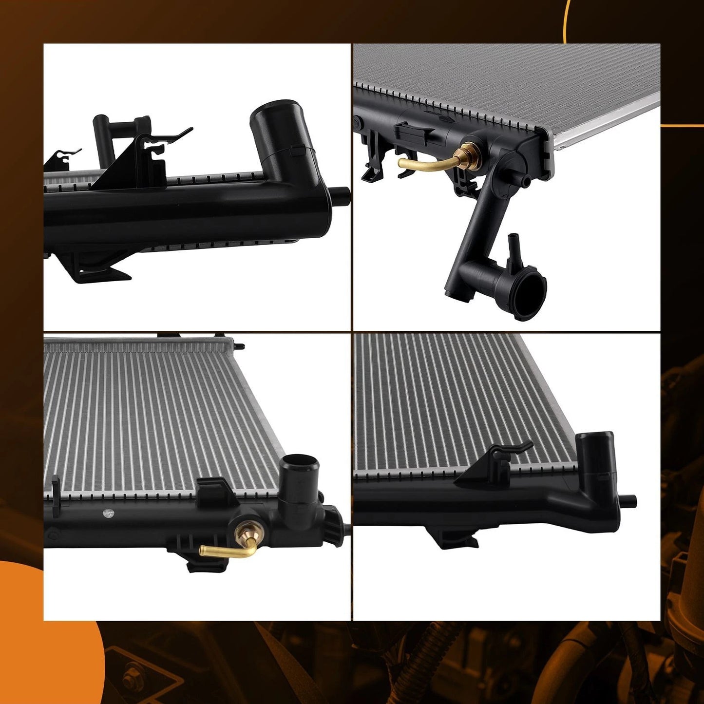 Coolant Radiator for Hyundai Elantra 2007–2012 (AT)
