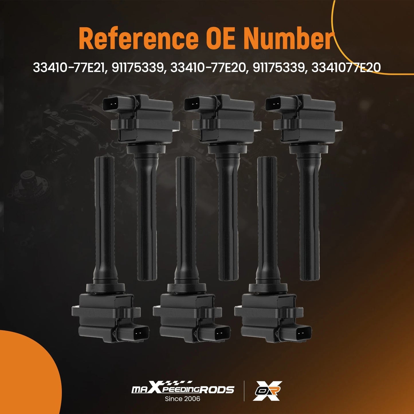 Ignition Coils for Suzuki Aerio & Vitara 2.0–2.5L (2002–2006)