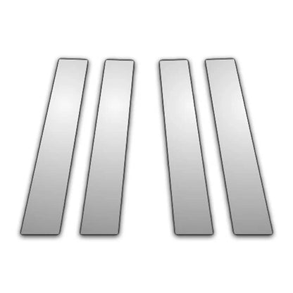 4Pc Chrome Pillar Post Covers for Ford Fusion MKZ Zephyr (2006–2009)