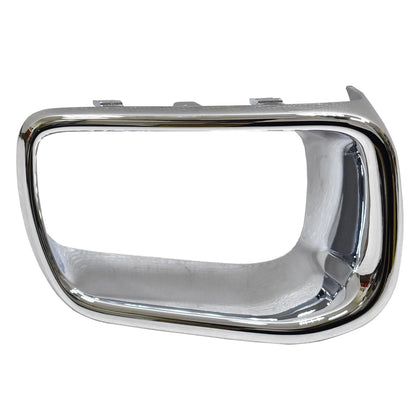 Bumper Cover Air Duct Replacement Chrome ABS Plastic Passenger Side for